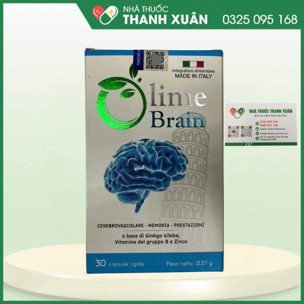 Olime Brain - Hỗ trợ tăng cường tuần hoàn máu não